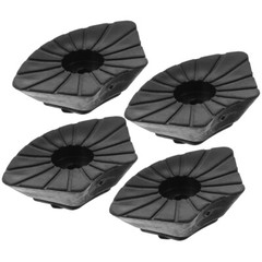 4 Pcs Accessories for Walking Sticks Cane Replacement Tips Hiking Pole