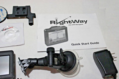GPS Rightway 355 navigator Portable Navigation Device GPS RW355