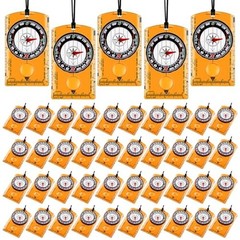 Geiserailie Orienteering Compass Bulk Navigation Map Reading Compass for Kids