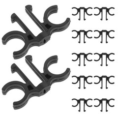 12Pcs Trekking Pole Buckle Replacement Clips for Hiking Pole Storage