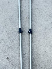 Set of Yukon Charlie’s Pro Crekker Trekking Poles 110-135CM ..12P