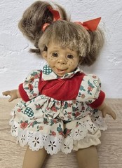 Artist doll vinyl doll Art Marca 27 cm Spain collector rarity Vintage