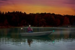 Marine Gray LED Navigation Light