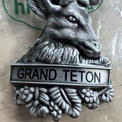 Grand Teton Hiking Medallion