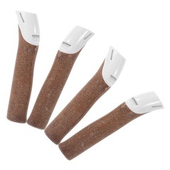 4Pcs Walking Cane Cork Grip Handles with Easy Installation for Hiking Gear
