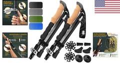 Compact & Portable Trekking Poles – Ultra Lightweight Aluminum Design for Travel