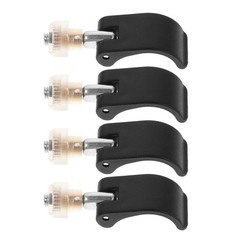 4 Sets Tent Pole Fittings Climbing Buckle Clip Backpacking Accessories