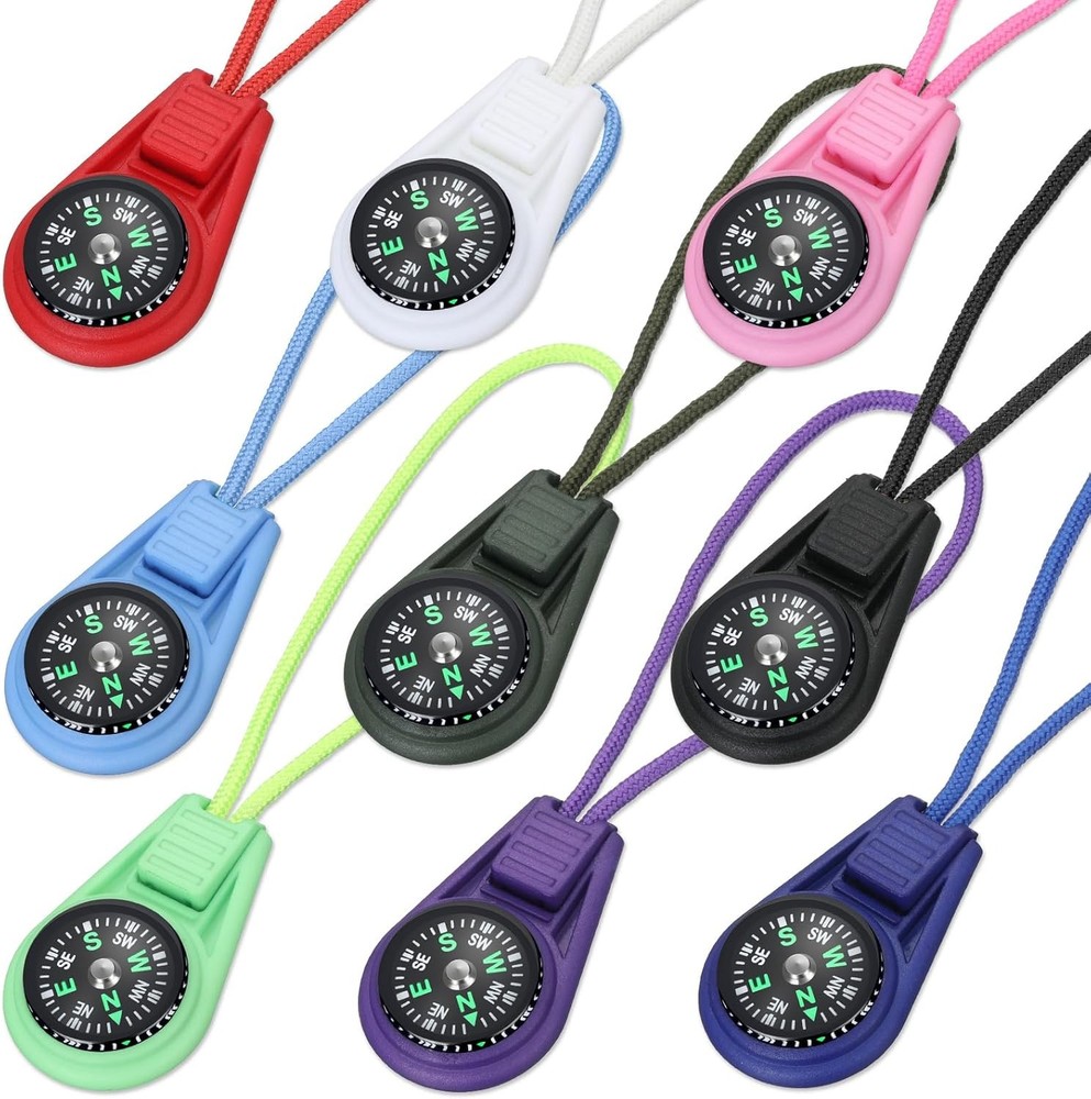 Multi-Color Mini Survival Compass Outdoor Camping Hiking Pocket Compass Liquid F