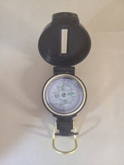 Engineer Lenstatic Compass, Black