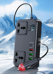 150W Auto Inverter 12V 24V DC to 110V 220V AC Output Digital Display USB