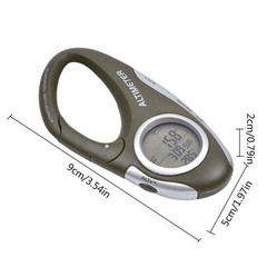 8 In 1 Digital Altimeter Barometer with Weather Forecast Thermometer Backlight b