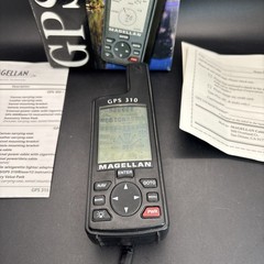 Magellan GPS 310 Handheld w Box and Some Paperwork Preowned Works