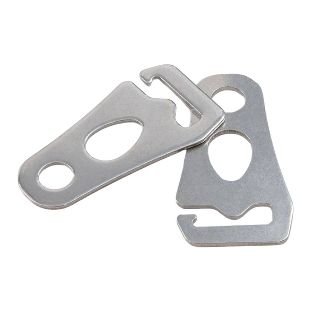 Gear Triangle Adjuster Buckle Stainless Steel for Guy Lines and Tarp Setup