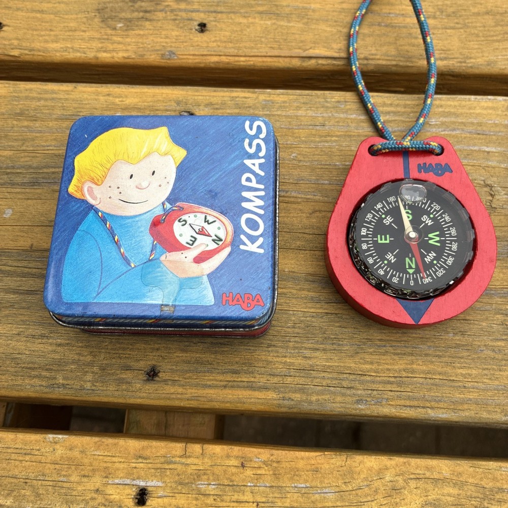Kids Compass By HABA Used Free Shipping