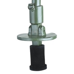 Camou Outdoor Walking Stick with Adjustable Seat Shooting Stick Hunting Stool