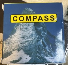 Survival Best Camping Survival Brass Compass~Military Compass Steam Punk NEW!
