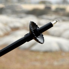 6Pcs Durable Rubber Trekking Pole Tips Outdoor Hiking Accessories Black
