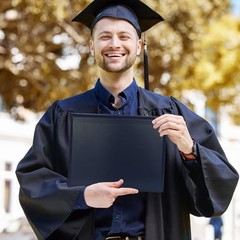 Diploma Cover 8.5×11 Graduation Certificate Document Holder Letter Size Navy