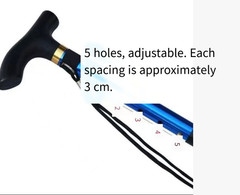 Lightweight Foldable Hiking Poles | Anti-Slip for / Skiing | Multi-Functional Wa