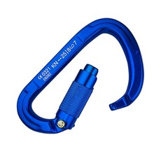 Heavy Duty 25kn Carabiner Twist Gate Auto Locking Aluminum D Ring Climbing