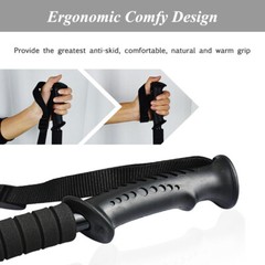 2X Trekking Poles Walking Hiking Sticks Adjustable Anti-shock Nordic Alpenstock