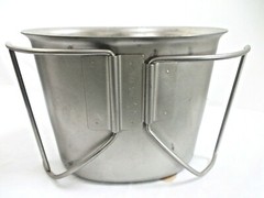 GI Dutch Army Stainless Steel Mug Pattern 44 Military Surplus Canteen Pot G1