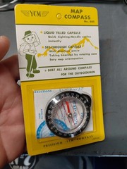 Compass Precision YCM Liquid Filled See-Through Capsule Vintage JAPAN NOS