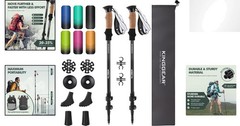 Trusted Trekking Poles Set with Accessories – Lightweight Aluminum for Hikers