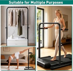 Walking Pad Handle Bar Only – Adjustable Heights Walking Pad Handrail for Differ