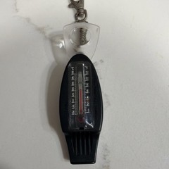 Coghlans Multifunction Keychain 4 in 1 Whistle Magnifier Compass Thermometer