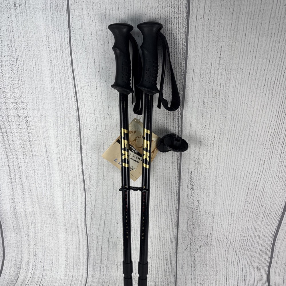 LEKI German Engineered Trekking & Hiking Pole Super Lock Czech Republic 57” New