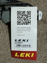 LEKI Instructor Lite Black/Gray/Yellow Nordic Walking Poles