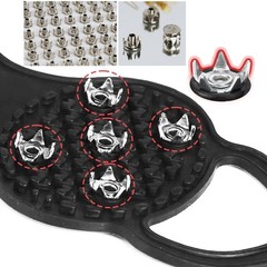 30 Set Ice Cleats Studs Spikes Replacement Snow Crampon Claw Point Nails Trac..