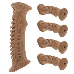 5Pcs Reusable Cork Trekking Pole Handles Replacement for Walking Sticks Outdoor