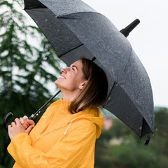 2Pcs Reusable Rubber Umbrella Repair Tips Caps Lightweight Umbrella Tops Cover