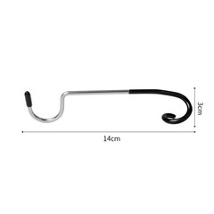 Outdoor Portable S Hook Non-Slip Hanging Hook for Camping Gear 27×4.2×5.5cm