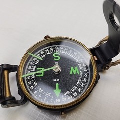 Vintage Lensatic Engineer Compass Japan