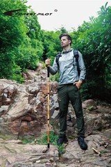 Trekking Pole- 1-pc Pack – Adjustable Hiking or Walking Stick –Strong Natural…