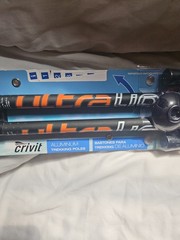 Crivit Aluminum Trekking Poles Ultra Light 1 Pair In Original Packaging