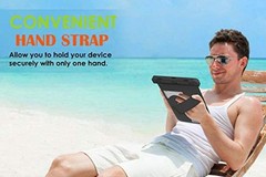 Universal Waterproof Case, Dry Bag Pouch for iPad mini Up to 8.3 inches Black