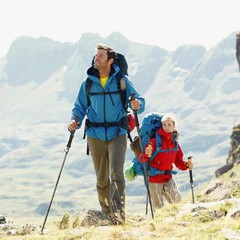 Walking Cane Handle Grip Unipod Handle Trekking Rod Adapter Hiking Pole Grip