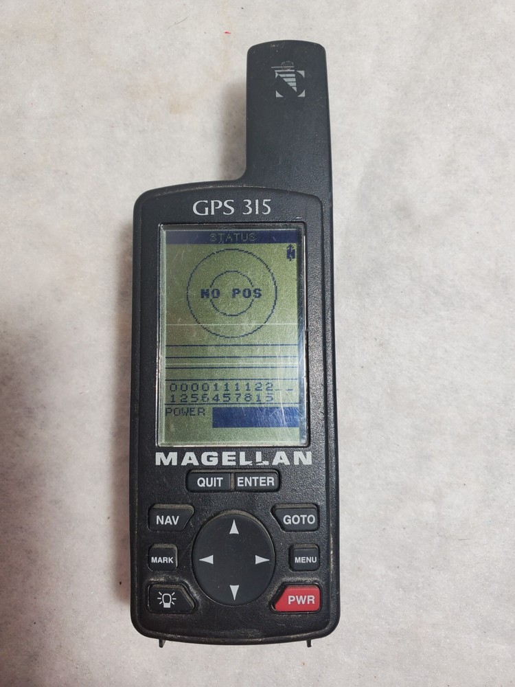 Magellan GPS 315 Handheld GPS Portable Receiver Working