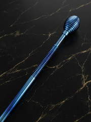 Unique Solid Titanium Walking Cane — Handcrafted
