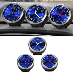 Removable Car Dashboard Panel Clocks + Thermometer + Hygrometer 3 in 1 Set Motor