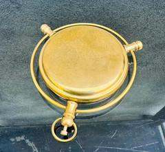**Golden Alethiometer Compass Prop – His Dark Materials Replica Symbol Reader