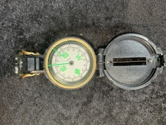 Vtg Compass Engineer Lensatic Hiking Hunting Camping Fishing Boy Scouts Outdoors