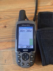 Garmin GPSmap 60CSx Handheld GPS Navigator – Tested Working – With Case Pouch