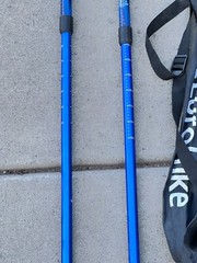 Set of Eurokike Expedition Antishock Twistlock Trekking poles 105-135CM .. 18A