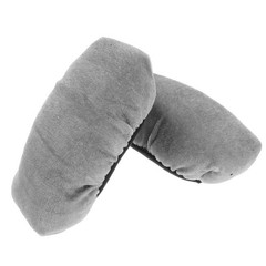 2Pcs Lightweight Grey Crutch Padding Soft Sponge Material Anti-Collision Covers