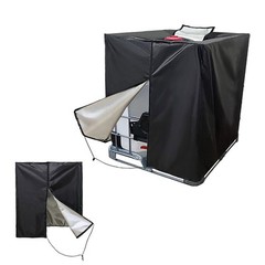 Lightweight 210D Oxford Fabric IBC Tote Cover for Outdoor Water Tank Security